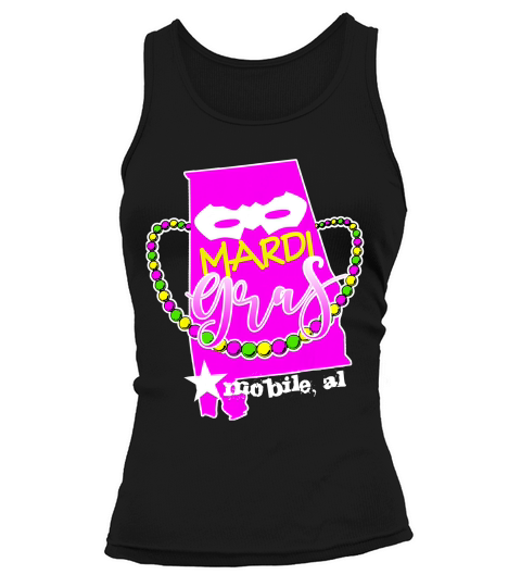 Mardi Gras Mobile Alabama T-shirt Tank top Woman