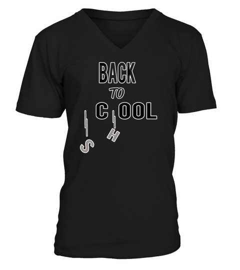 back to school (37) V-Neck T-shirt