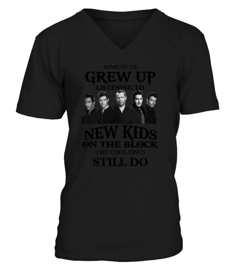 Some Of Us Grew Up Listening To New Kids On The Block Shirt - Baby Onesie V-Neck T-shirt