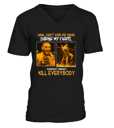 Ufc Khamzat Chimaev Unisex T-Shirt V-Neck T-shirt