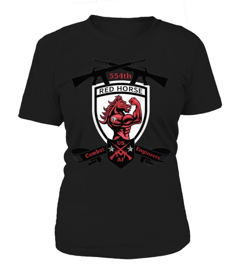 554th REDHORSE - Combat Engineers Women's T-Shirt