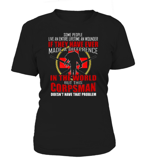 devil us navy corpsman doc badass army veteran Women's T-Shirt