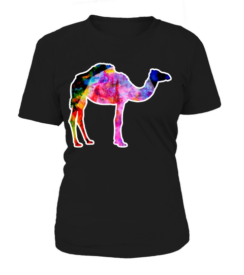 Kids Watercolor Painting Shirt Camels Shirt Vet Tech School Women's T-Shirt