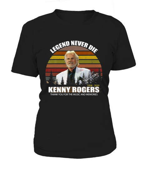 Thank You For The Memories-Kenny-Gift-Rogers-64 Year T-Shirt Women's T-Shirt