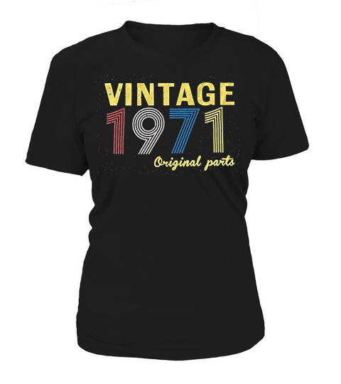 Vintage 1971 Original Parts Women's T-Shirt