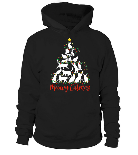 Meowy Catsmas Hoodie Unisex