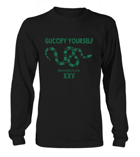 Guccify snack yourself Long sleeved Unisex