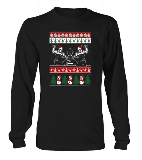 Ironworker   ironworker merry xmas swearter Long sleeved Unisex