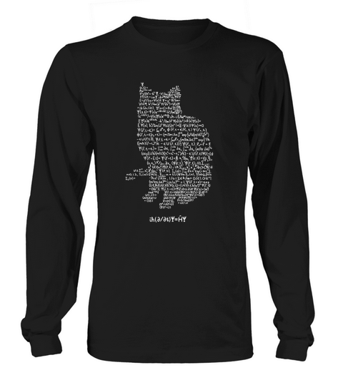 Schrodingers Cat Equation Long sleeved Unisex