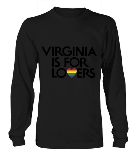 Virginia is for Lovers LGBT PRIDE Long sleeved Unisex