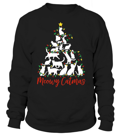 Meowy Catsmas Sweatshirt Unisex