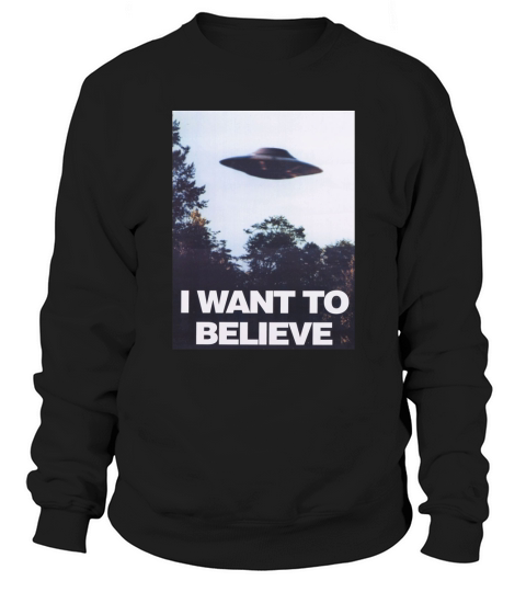 THE XFILES I WANT TO BELIEVE CSI XFILES X FILES CREEPY CLOWN SCARY CLOWN SIGHTINGS Sweatshirt Unisex