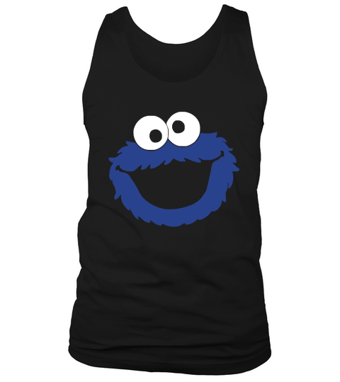 COOKIE MONSTER Sesame Street T-Shirt Tank Top Unisex