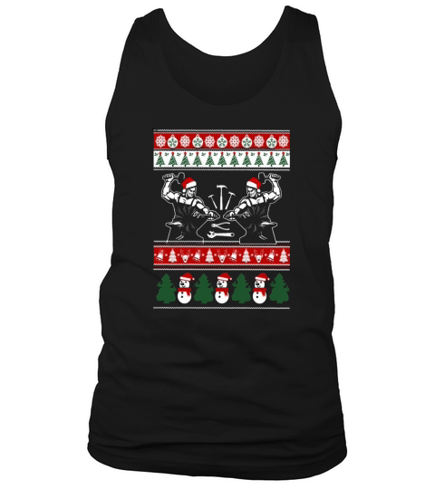 Ironworker   ironworker merry xmas swearter Tank Top Unisex