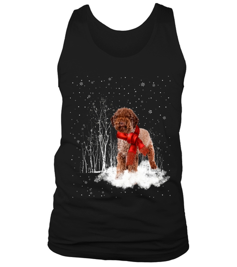 Lagotto Romagnolo Snow Christmas Long Sleeve- Lagotto Tank Top Unisex