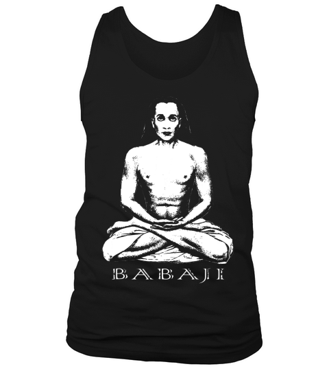 Mahavatar Babaji Guru Ascended Master Meditation T-shirt Tank Top Unisex