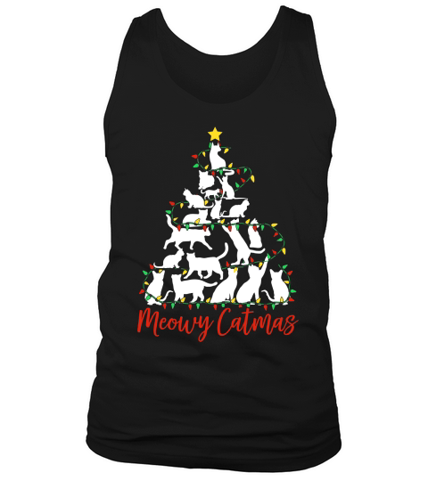 Meowy Catsmas Tank Top Unisex