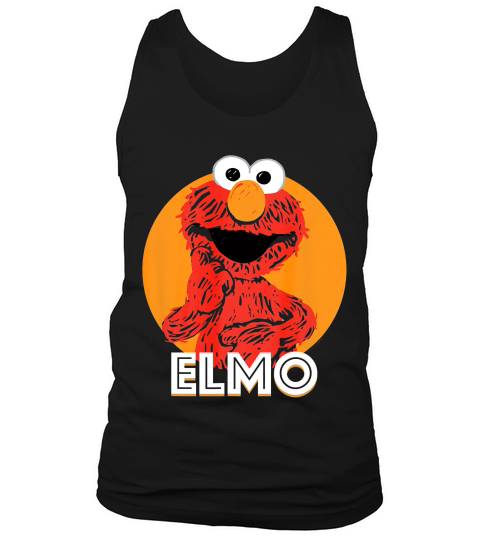 Sesame Street Elmo Scribble T-shirt Tank Top Unisex