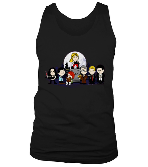 THE PEANUTS SLAYER BUFFY VAMPIRE SLAYER BUFFY THE VAMPIRE SLAYER WILLOW SPIKE XANDER Tank Top Unisex
