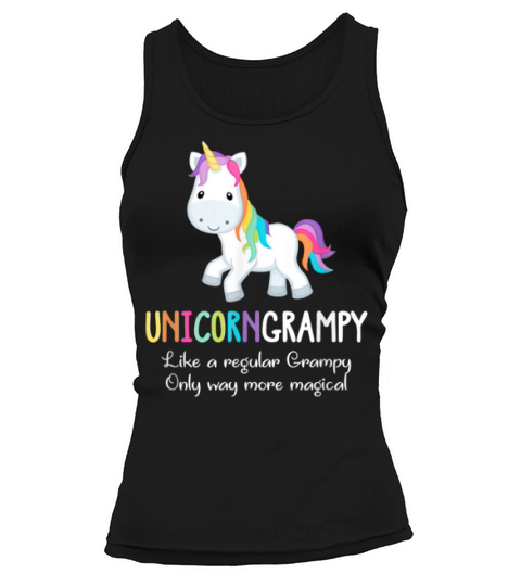 Nice Unicorn Grampy Cute Magical Funny Christmas Gift Shirt Tank top Woman