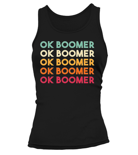 Vintage Ok Boomer Tank top Woman