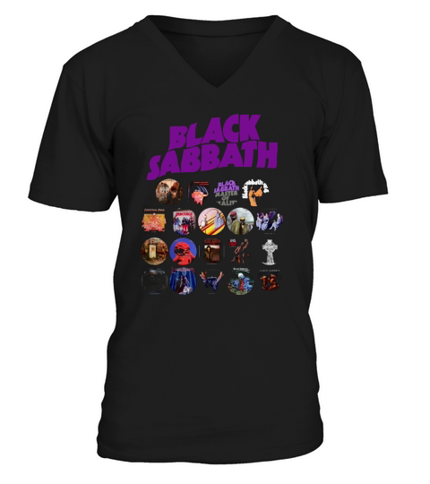 Black Sabbath Fans V-Neck T-shirt