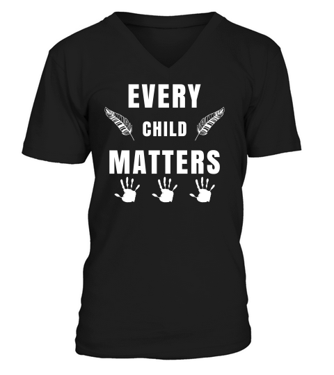 Orange Shirt Day Every Child Matters V-Neck T-shirt