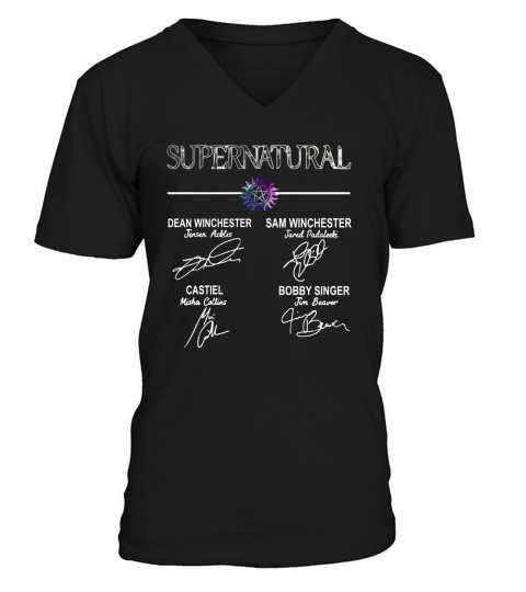 Supernatural Dean Winchester und Sam Winchester V-Neck T-shirt