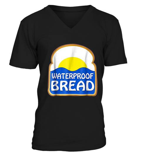 Waterproof Bread V-Neck T-shirt