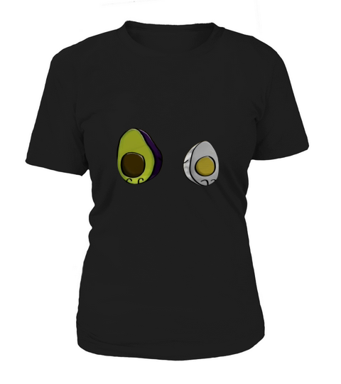 Egg Avocado sometimes love is blind sometimes its just colorblind Women's T-Shirt