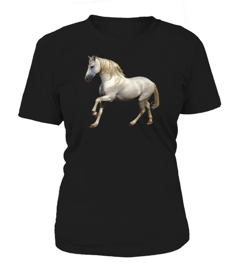 Majestic Wild Horse Stallion Photo Portrait Premium Women's T-Shirt