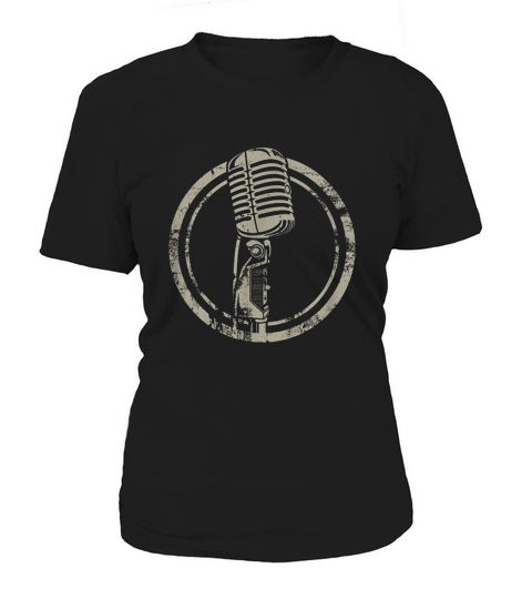 Vintage Microphone Women's T-Shirt