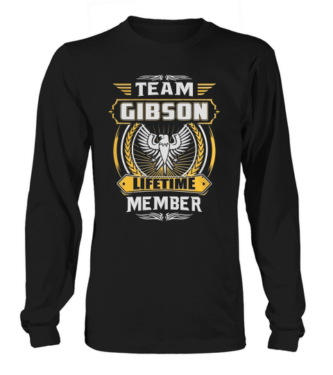 Team Gibson Lifetime Member Long sleeved Unisex