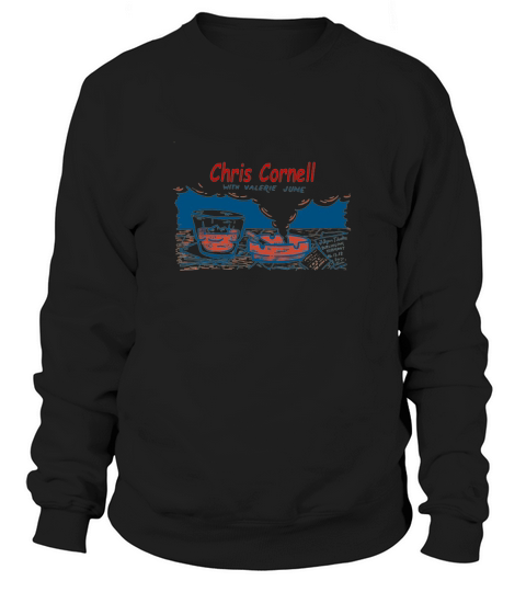 Chris Cornell With Valerie June Sweatshirt Unisex