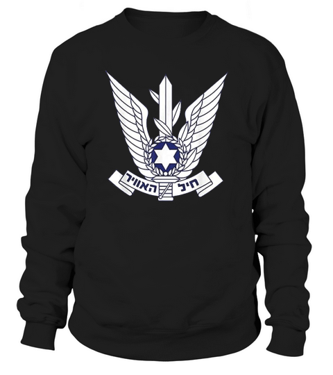 Israeli Air Force Idf Iaf Israel Defense Force Pilot Sweatshirt Unisex