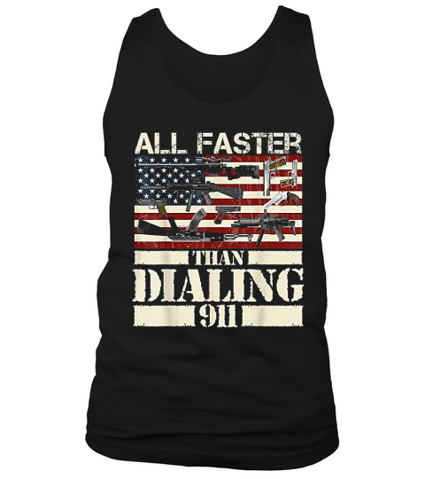 All Faster Than Dialing 911 Tank Top Unisex
