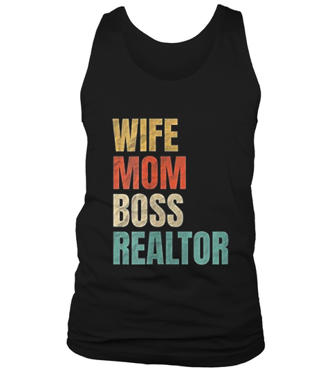 Cute Lady Wife Mom Boss Realtor Tank Top Unisex