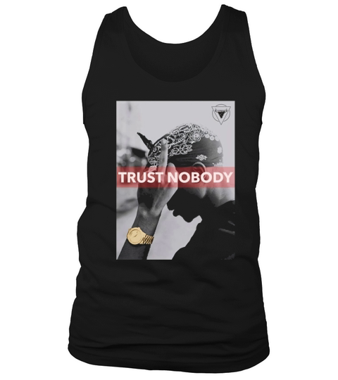 Metallic Gold Shakur Tank Top Unisex