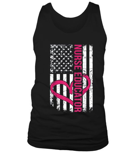 Nurse Educator Flag Gifts For Male And Female Nurses Tank Top Unisex