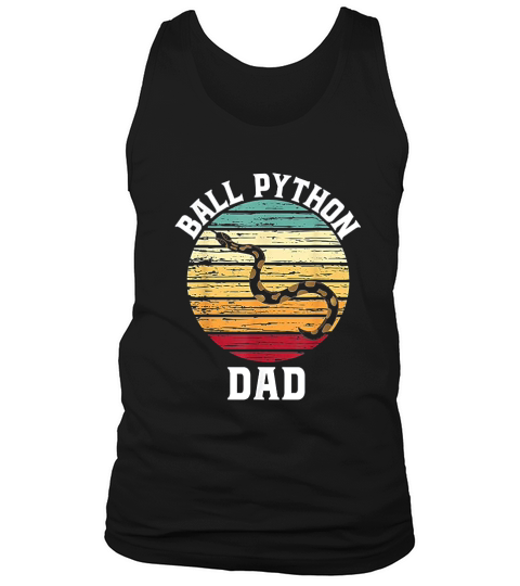 Vintage Ball Python Dad Pet Snake Tank Top Unisex