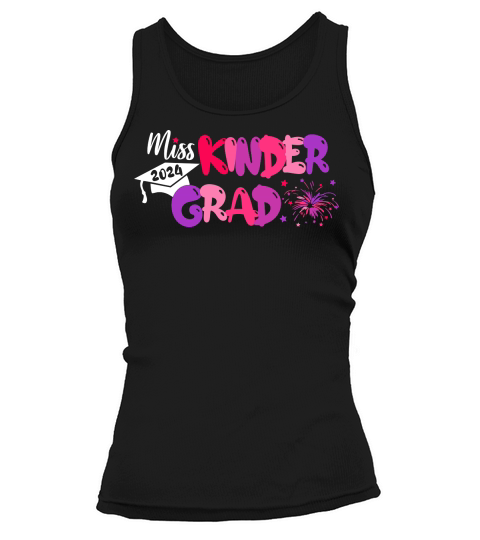 Miss Kinder Grad white text Tank top Woman
