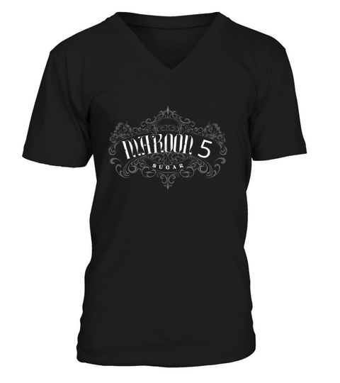 Sugar   Maroon 5 Vintage V-Neck T-shirt