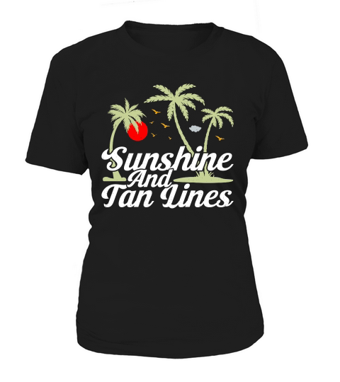 sunshine and tan lines Women's T-Shirt