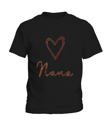 Love Nana Heart Kids T-Shirt