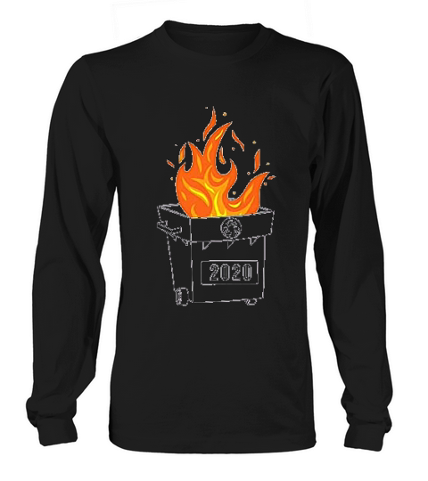 Dumpster Fire Long sleeved Unisex