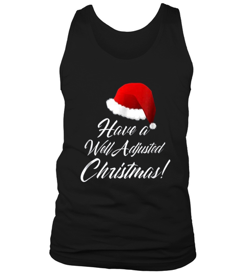 Christmas Chiropractic Santa Tank Top Unisex