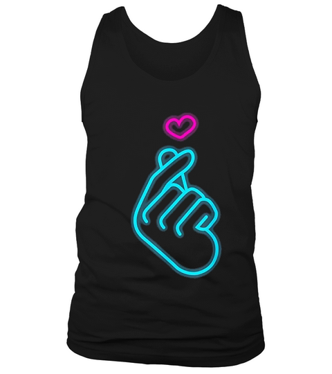 Hand Symbol Finger Heart Tank Top Unisex