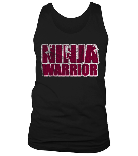 Ninja Warrior T-shirt Warped Wall Climbing For Real Ninjas Tank Top Unisex