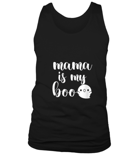 Womens Mama Is My Boo Halloween Tank Top Unisex