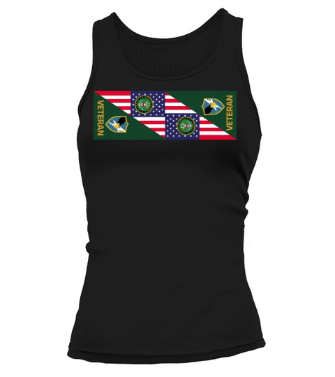 Us Army Security Agency Veteran Garden Flag Tank top Woman